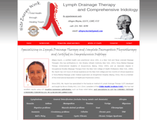 lymph-drainage-therapy.com screenshot