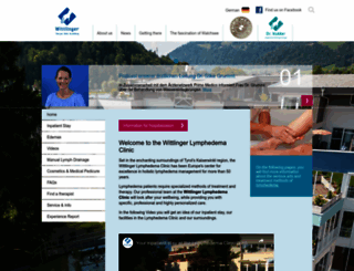 lymphedema-clinic.com screenshot