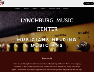 lynchburgmusic.com screenshot