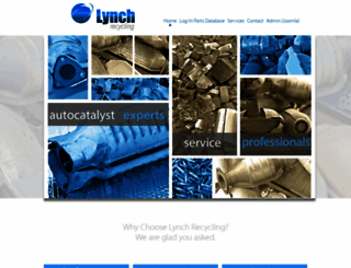 lynchrecycling.com screenshot