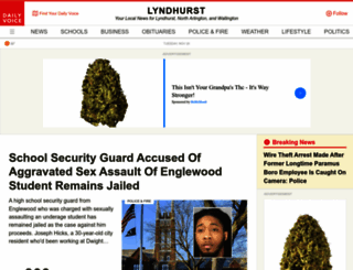 lyndhurst.dailyvoice.com screenshot