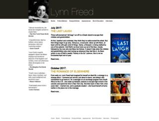 lynnfreed.com screenshot