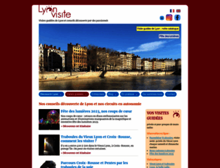 lyon-visite.info screenshot