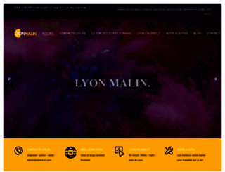 lyonmalin.com screenshot