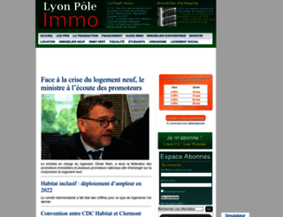 lyonpoleimmo.com screenshot