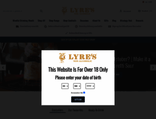 lyres.co.uk screenshot