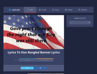 lyricsbat.com screenshot