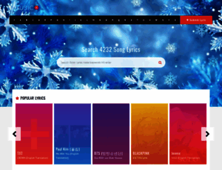 lyricskpop.net screenshot
