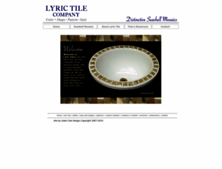 lyrictile.com screenshot