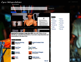 lyrint.com screenshot