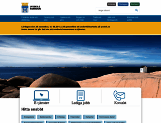 lysekil.se screenshot