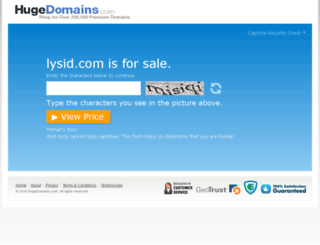 lysid.com screenshot