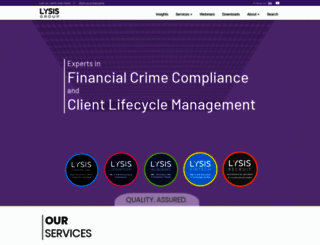 lysisgroup.com screenshot