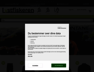 lystfiskeren.dk screenshot