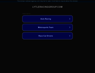 lytleracinggroup.com screenshot