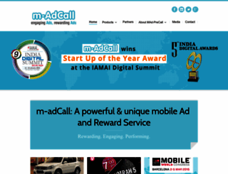 m-adcall.com screenshot