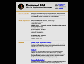 m-bilal.com screenshot