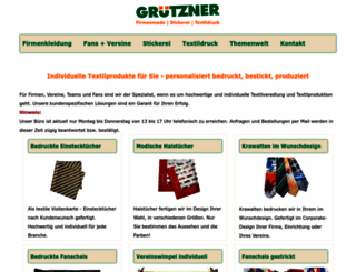 m-gruetzner.de screenshot