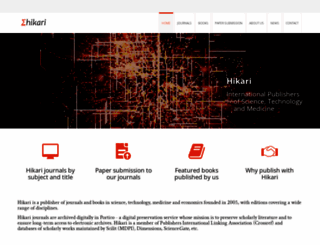m-hikari.com screenshot