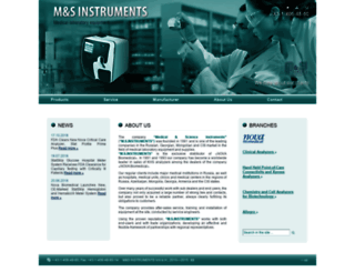 m-s-instruments.com screenshot