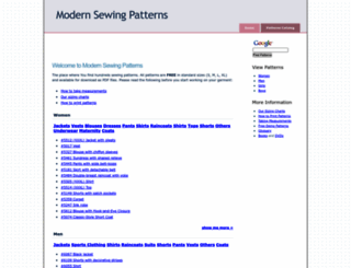 m-sewing.com screenshot