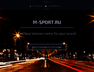m-sport.ru screenshot