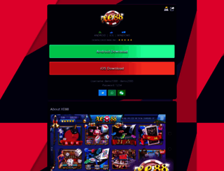 m-xe88.com screenshot