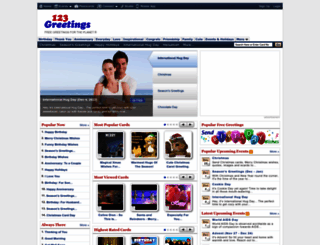 m.123greetings.com screenshot