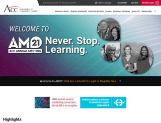 m.acc.com screenshot