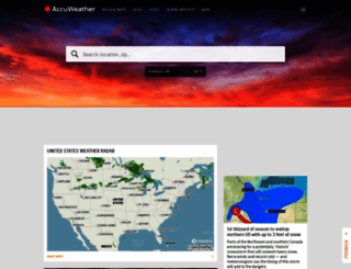 m.accuweather.com screenshot