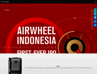m.airwheel.net screenshot