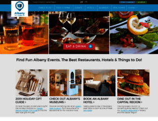 m.albany.com screenshot