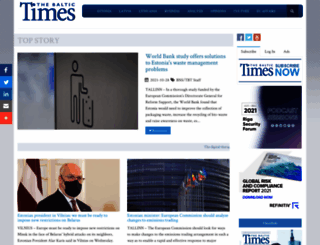 m.baltictimes.com screenshot