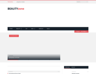 m.beauty-zone.org screenshot