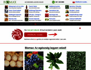 m.biomax.hu screenshot