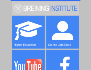 m.breining.edu screenshot