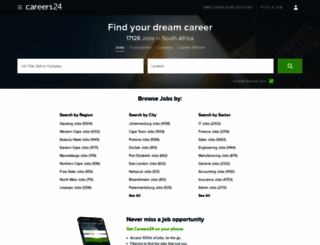 m.careers24.com screenshot