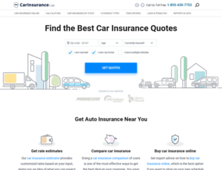 m.carinsurance.com screenshot