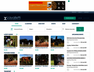m.cavalletti.com.au screenshot