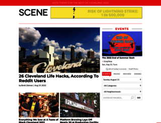 m.clevescene.com screenshot