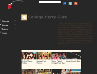 m.collegepartyguru.com screenshot