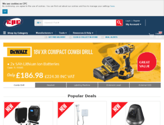 m.cpc.co.uk screenshot
