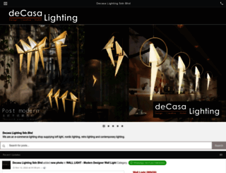 m.decasalighting.com.my screenshot