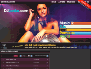 m.djlanka.com screenshot