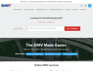 m.dmv.com screenshot