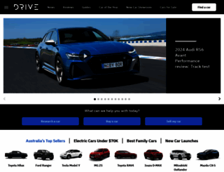 m.drive.com.au screenshot