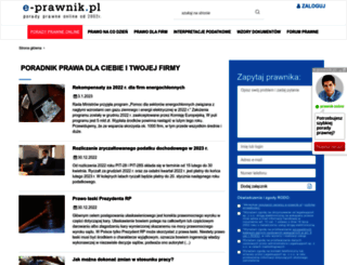 m.e-prawnik.pl screenshot