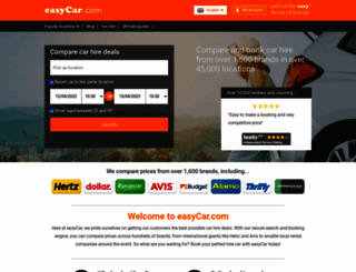 m.easyrentcars.com screenshot