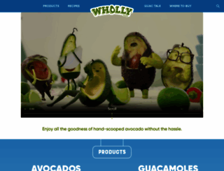 m.eatwholly.com screenshot
