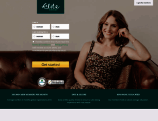 m.elitesingles.com screenshot